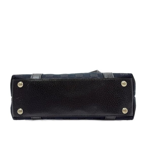 GUCCI Abbey Black Jacquard Leather - Handbag 441-080225 - Picture 3 of 8